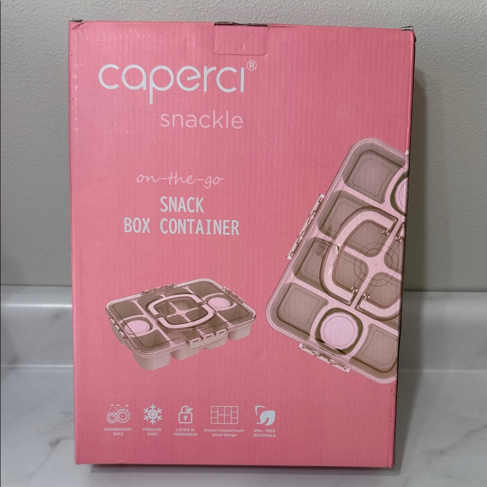 Caperci Snackle Snack Box Container